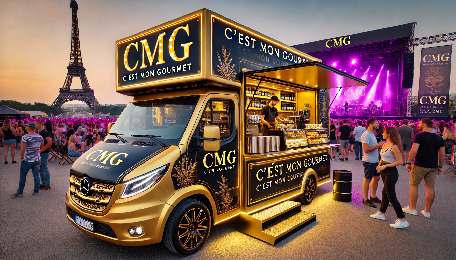 CMG Mobile Coffee Shop Design